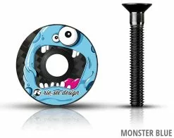 Rie:sel Design Stem:Cap - Capuchon Ahead 11 Rie:sel Design Stem:Cap - Capuchon Ahead -Cube Parts Soldes 03 StemCaps 0006 Monster Blue artikel