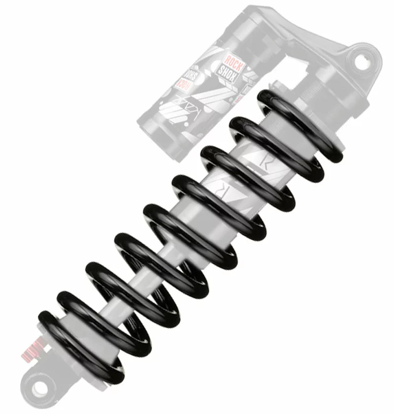ROCKSHOX Ressort En Acier 550lb X 240mm (76mm) Pour Kage / Vivid R2C 3 ROCKSHOX Ressort En Acier 550lb X 240mm (76mm) Pour Kage / Vivid R2C