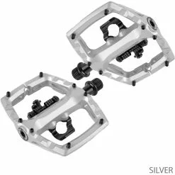 Xpedo Pédales Combinées Ambix -Cube Parts Soldes 20112658 40300196 XTF03AC Ambix silver beschriftet