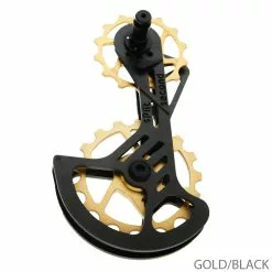 Split Second Système De Cage De Performance En Céramique - Shimano -Cube Parts Soldes 20113506 40302766 SplitSecond CeramicPerformanceCageSystem CPCShimano gold S5000 04 schrift