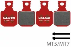 Galfer-bike Plaquettes Advanced Disc Pour Magura/Campagnolo 7 Galfer-bike Plaquettes Advanced Disc Pour Magura/Campagnolo -Cube Parts Soldes 20113763 Galfer Advanced Disc Belage fur Magura Campagnolo FD436G1851 3