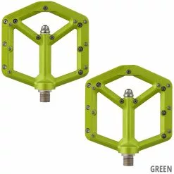 SPANK Pédales à Plateforme Spike Reboot -Cube Parts Soldes 20118814 Spank Spike Reboot Plattformpedale Green 4710155965814