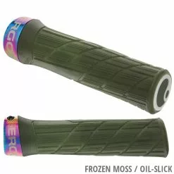 ERGON GE1 Evo Factory MTB Enduro Grips -Cube Parts Soldes 2 Frozen Moss Oil Slick