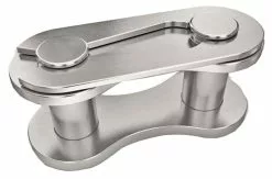 Wippermann Connex 108 Antivol à Chaîne Avec Fermeture à Ressort 1/2" X 1/8