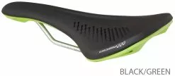 SPANK Selle Oozy 220 -Cube Parts Soldes 4717760769608SpankOozy220SattelSP SAD 0006 44 NOSblackgreenLABEL