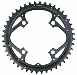 TRUVATIV Plateau MTB 44 D 104mm Aluminium Noir