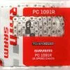 SRAM Chaîne PowerChain PC-1091R Hollow Pin 10-vitesses 2 SRAM Chaîne PowerChain PC-1091R Hollow Pin 10-vitesses -Cube Parts Soldes 73232