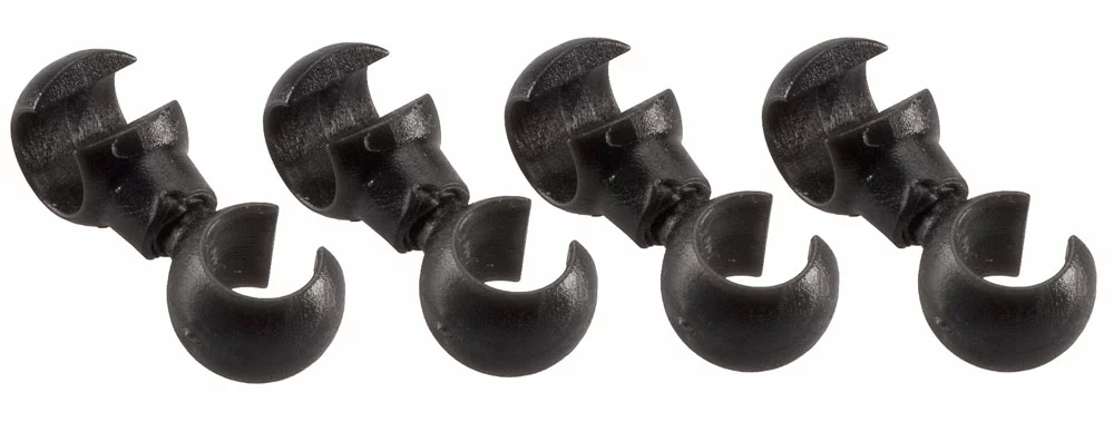 JAGWIRE Crochets En S Pour Conduites De Frein Et Gaines De Traction (4 Pièces) 3 JAGWIRE Crochets En S Pour Conduites De Frein Et Gaines De Traction (4 Pièces)