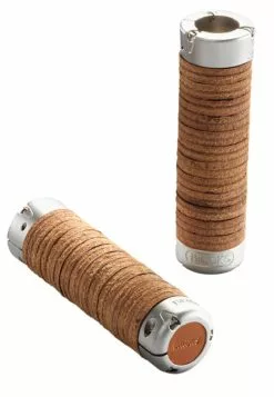 BROOKS Plump Leather Grips Poignées De Guidon En Cuir Véritable