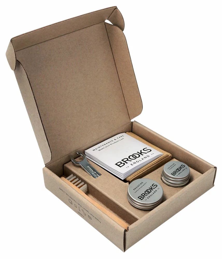 BROOKS Kit D'entretien Premium Pour Selles En Cuir 3 BROOKS Kit D'entretien Premium Pour Selles En Cuir