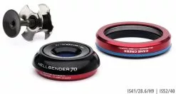 Cane Creek Jeu De Direction Hellbender 70 Lite Tapered 1 1/8"-1.5" 7 Cane Creek Jeu De Direction Hellbender 70 Lite Tapered 1 1/8"-1.5" -Cube Parts Soldes Cane Creek Hellbender 70 Lite Tapered Steuersatz BAA2171K