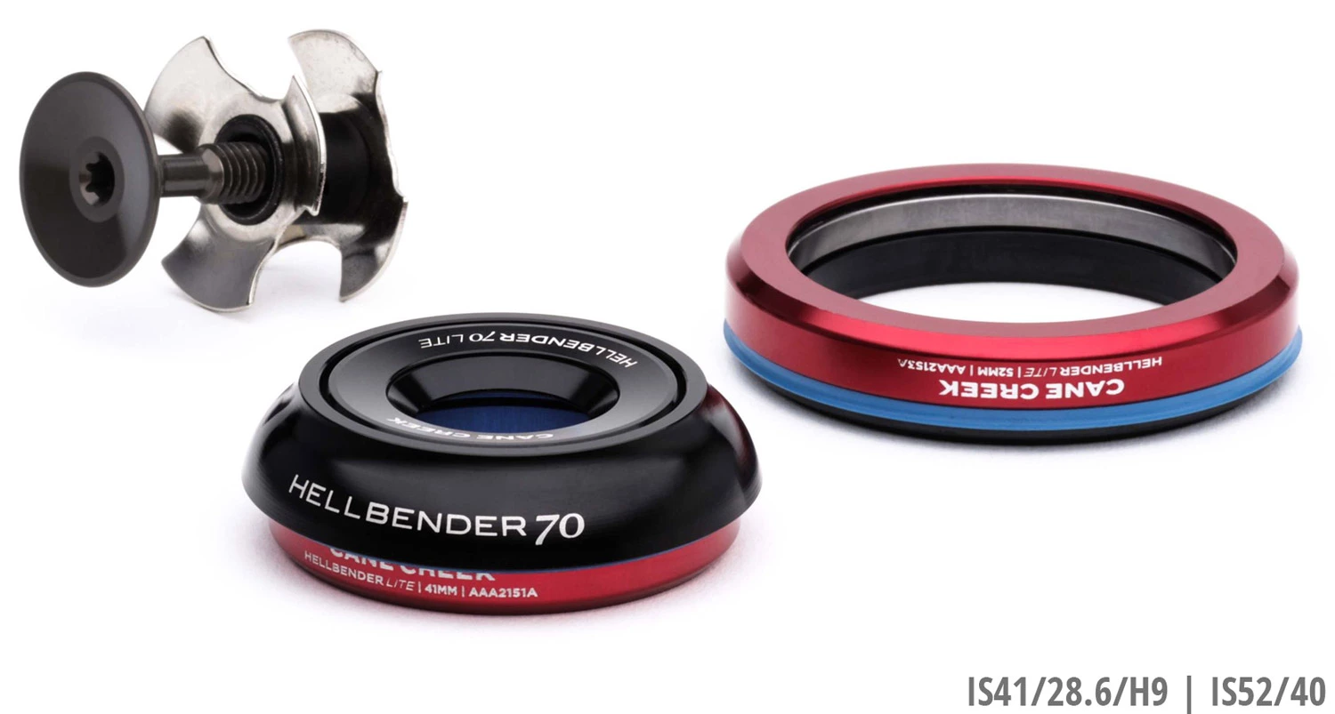 Cane Creek Jeu De Direction Hellbender 70 Lite Tapered 1 1/8"-1.5" 4 Cane Creek Jeu De Direction Hellbender 70 Lite Tapered 1 1/8"-1.5" – Image 2