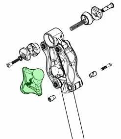 Cane Creek Élastomère Thudbuster G4 LT 5 Cane Creek Élastomère Thudbuster G4 LT -Cube Parts Soldes Cane Creek Thudbuster G4 LT Elastomer a