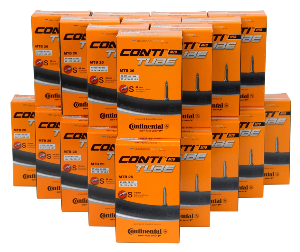 Continental Chambre à Air MTB 26 S42 (25 Pièces) 3 Continental Chambre à Air MTB 26 S42 (25 Pièces)