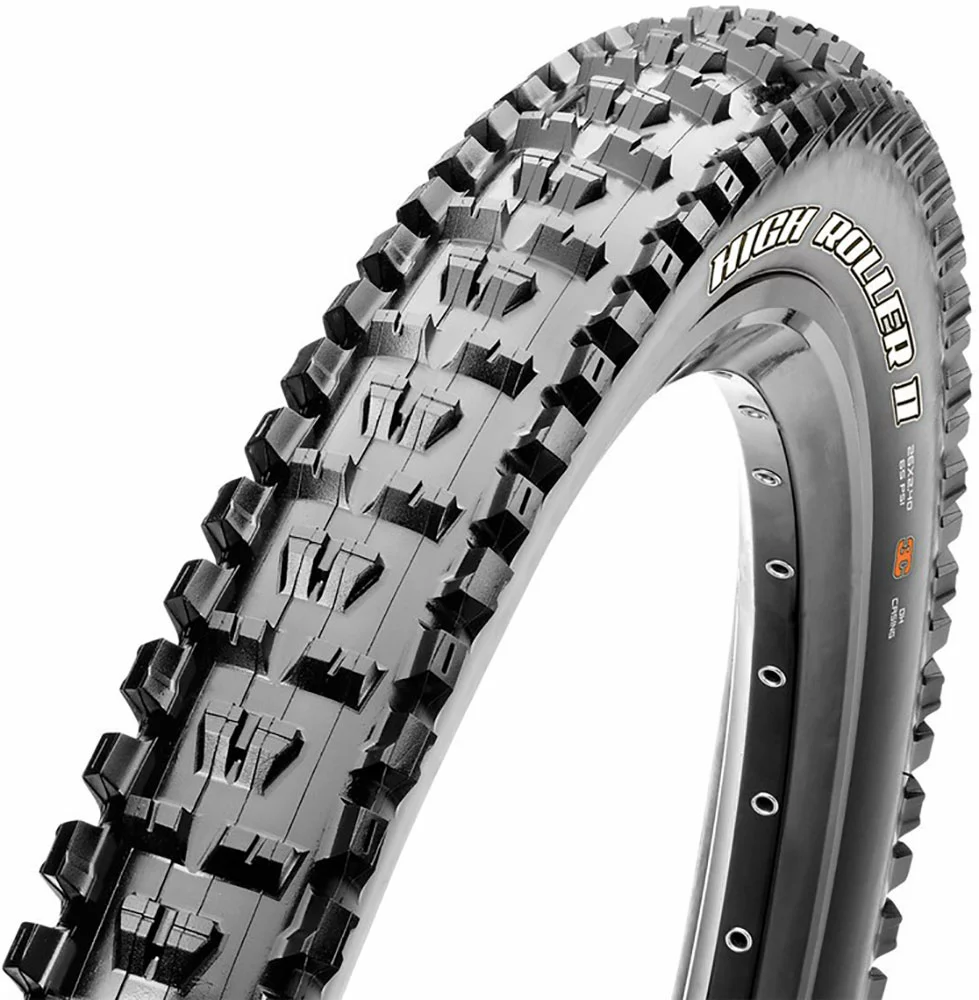 MAXXIS HighRoller II WT 27,5 X2,50" DD TR 3C MaxxTerra 120x2 Pneus Pliants 3 MAXXIS HighRoller II WT 27,5 X2,50" DD TR 3C MaxxTerra 120x2 Pneus Pliants