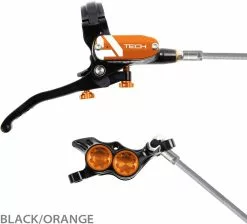 HOPE Tech 4 E4 Frein à Disque En Acier Flex - Levier à Droite 12 HOPE Tech 4 E4 Frein à Disque En Acier Flex - Levier à Droite -Cube Parts Soldes Hope T4E4 20114399 Tech 4 E4 Stahlflex Scheibenbremse hinten rechts 4dhDPphT19AVWY