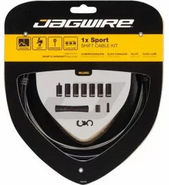 JAGWIRE 1x Jeu De Câbles De Commande Sport 8 JAGWIRE 1x Jeu De Câbles De Commande Sport -Cube Parts Soldes Jagwire 1x Sport Schaltzugset UCK352 3