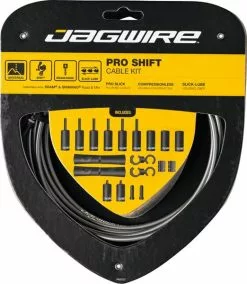 JAGWIRE Set De Câbles De Commande Pro Shift 2x -Cube Parts Soldes Jagwire Pro Shift 2 fach Schaltzugset PCK508 d