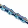 KMC Chaîne X12 12 Vitesses Aurora Blue -Cube Parts Soldes KMC X12 12 fach Kette Aurora Blue 4715575884639 BX12AB126