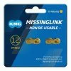 KMC Fermeture De Chaîne X12 Ti-N MissingLink -Cube Parts Soldes KMC X12 Ti N MissingLink Kettenverschluss C12GNR000