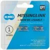 KMC E101 EPT MissingLink Fermeture De Chaîne 2 KMC E101 EPT MissingLink Fermeture De Chaîne -Cube Parts Soldes KMC E101 EPT Narrow MissingLink Kettenverschluss C101EPTNR