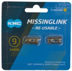 KMC Fermeture De Chaîne X9 Ti-N MissingLink