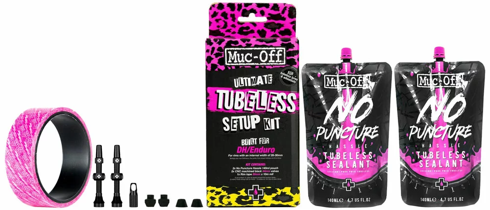 Muc-Off Ultimate Tubeless Kit DH/Trail/Enduro 3 Muc-Off Ultimate Tubeless Kit DH/Trail/Enduro