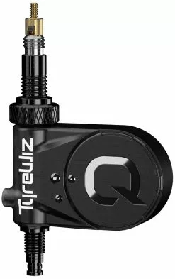 Quarq TyreWiz Capteur De Pression Des Pneus 8 Quarq TyreWiz Capteur De Pression Des Pneus -Cube Parts Soldes QUARQ TyreWiz WH TRWZ A1 Front Angle H