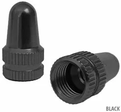 RFR Capuchons De Valve SV/AV -Cube Parts Soldes RFR Ventilkappen SV AV black 40424
