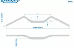 RITCHEY Guidon Classic Kyote 800mm 7 RITCHEY Guidon Classic Kyote 800mm -Cube Parts Soldes Ritchey ClassicKyote 30475457003 03