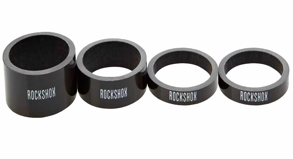 ROCKSHOX Carbon Spacer Set 1 1/8" 3 ROCKSHOX Carbon Spacer Set 1 1/8"