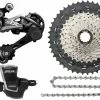 Shimano SLX M7000 1x11 Vitesses Upgrade Kit 11-46 Clamp -Cube Parts Soldes SLX70001X1146 no I Spec 1