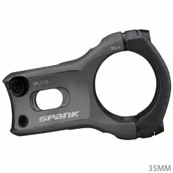 SPANK Potence Split 35 -Cube Parts Soldes SP STM 0063 2054 35SpankSplit35VorbauGunMetal35mm4710155960390LABEL