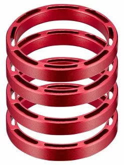 Supacaz Jeu D'entretoises Creuses SupaSpacer 1 1/8" -Cube Parts Soldes SUPACAZ Hollow SupaSpacer Set HS 03 3