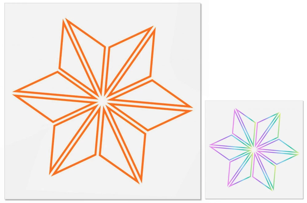 Supacaz Star Decal 3 Supacaz Star Decal