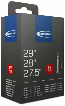 Schwalbe Chambre à Air SV 19 Pour 27,5/28/29
