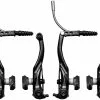 Shimano Jeu De Freins V-Brake BR-T4000 2 Shimano Jeu De Freins V-Brake BR-T4000 -Cube Parts Soldes Shimano BR T4000 V Brake Set EBRT4000FX43XLP EBRT4000RX43XL