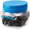 Shimano Embout Avec Pointe Et Manchon En Caoutchouc (50 Pièces) -Cube Parts Soldes Shimano Endkappe mit Spitze und Gummimanschette 50 Stuck Y6AM98085 a