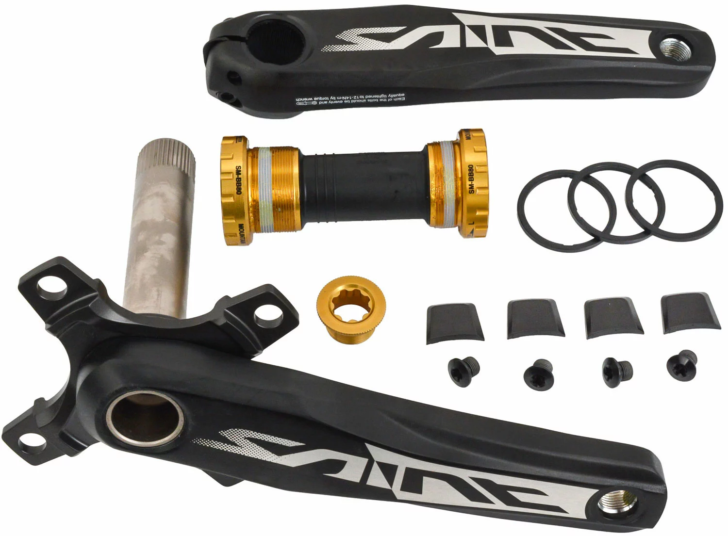 Shimano SAINT FC-M820 Manivelle 10 Vitesses Sans Plateau 3 Shimano SAINT FC-M820 Manivelle 10 Vitesses Sans Plateau