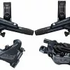 Shimano SLX BR-M7120/7110 PM/FM Kit De Freins à Disque -Cube Parts Soldes Shimano SLX BR M7120 7110 PM FM Scheibenbremsen Set IM7120JLFXSA100 IM71101JRRDRA1