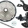 Shimano SLX M7100 Kit De Mise à Niveau 1x12 Vitesses 10-45 I-Spec EV -Cube Parts Soldes Shimano SLX M7100 1x12 fach Upgrade Kit 10 45 I Spec EV 20092890