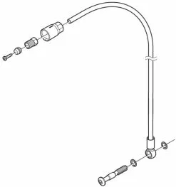 Shimano SM-BH90-SB Durite De Frein Pour XTR/XT/SLX/Alfine -Cube Parts Soldes Shimano SM BH90 SB Bremsleitung ISMBH90SBL100 d