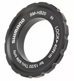 Shimano HB-MT400 Moyeu De Roue Avant Center-Lock 15x100mm -Cube Parts Soldes Shimano SM HB20 Verschlussring