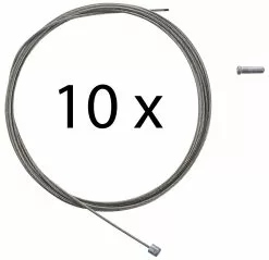 Shimano Câble De Commande En Acier 1,2mm X 2100mm (10 Pièces)