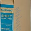 Shimano Câble De Commande En Acier 1,2mm X 2100mm (boîte De 100) 1 Shimano Câble De Commande En Acier 1,2mm X 2100mm (boîte De 100) -Cube Parts Soldes Shimano Stahl Schaltzug 1 2mm x 2100mm 100er Box Y60098520 a