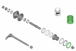 Shimano TL-FH16 Outil Pour Le Montage De La Bague D'étanchéité -Cube Parts Soldes Shimano TL FH16 Y1Y100010 c