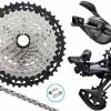 Shimano XT M8100 Kit De Mise à Niveau 1x12 Vitesses 10-45 I-Spec EV -Cube Parts Soldes Shimano XT M8100 1x12 fach Upgrade Kit 10 45 I Spec EV 20092886