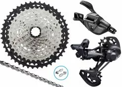 Shimano XT M8100 Kit De Mise à Niveau 1x12 Vitesses 10-45 I-Spec EV