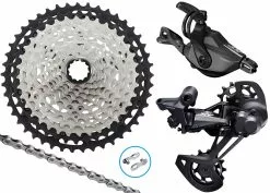 Shimano XT M8100 Kit De Mise à Niveau 1x12 Vitesses 10-45 Collier