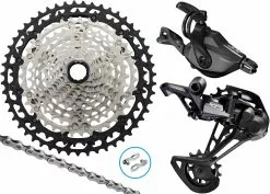 Shimano XT M8100 Kit De Mise à Niveau 1x12 Vitesses 10-51 Collier De Serrage